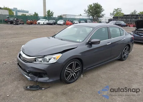 2017 Honda Accord Sport Se from USA, damaged, VIN 1HGCR2F17HA035088